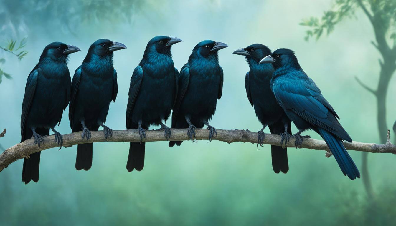 spiritual meaning of 4 crows